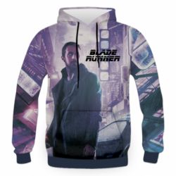 Чоловіче 3D худі Blade Runner 2049 Gosling - PrintSalon