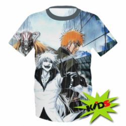 Дитяча 3D футболка Bleach inside - PrintSalon