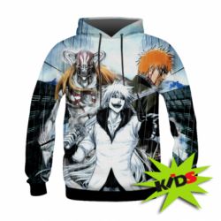 Дитяче 3D худі Bleach inside - PrintSalon