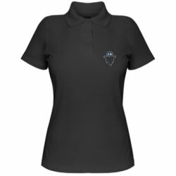 Женское поло Блестящее приведение - PrintSalon