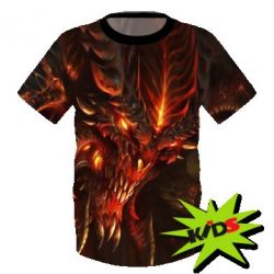 Детская 3D футболка Blizzard Diablo |||