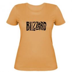 Женская футболка Blizzard Logo - PrintSalon