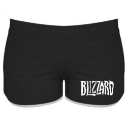 Женские шорты Blizzard Logo - PrintSalon