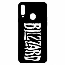 Чехол для Samsung A20s Blizzard Logo - PrintSalon