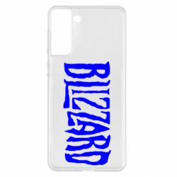 Чехол для Samsung S21+ Blizzard Logo-PrintSalon Чехол для Samsung S21+ Blizzard Logo