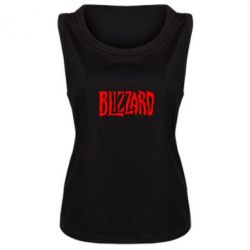Женская майка Blizzard Logo - PrintSalon