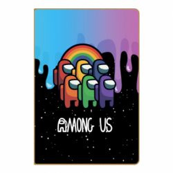 Блокнот Among Us art paints - PrintSalon