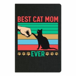 Блокнот Best cat mom ever - PrintSalon