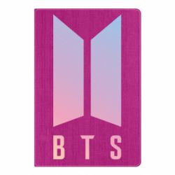 Блокнот BTS gradient logo - PrintSalon
