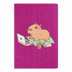 Блокнот Capybara With Laptop