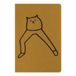 Блокнот Cat in pants - PrintSalon