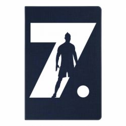 Блокнот Cristiano Ronaldo Silhouette Art - PrintSalon
