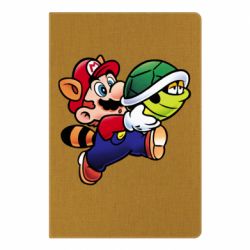 Блокнот Cute Mario with turtle - PrintSalon