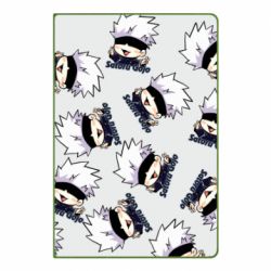 Блокнот Cute Satoru Gojo pattern - PrintSalon