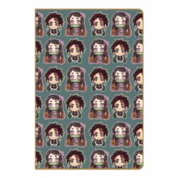 Блокнот Cute Tanjiro with Nezuko - PrintSalon