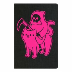Блокнот Death and cat - PrintSalon