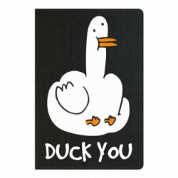 Блокнот Duck you - PrintSalon