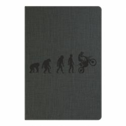 Блокнот Эволюция мотоциклиста - PrintSalon