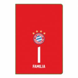 Блокнот FC Bayern. Твоя фамилия, номер (англ.) - PrintSalon