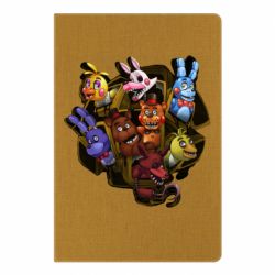 Блокнот Five Nights At Freddy's monsters-PrintSalon Блокнот Five Nights At Freddy's monsters