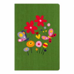 Блокнот Flowers and Butterflies - PrintSalon