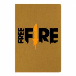 Блокнот Free Fire vertical logo