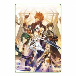Блокнот Genshin Impact Characters - PrintSalon