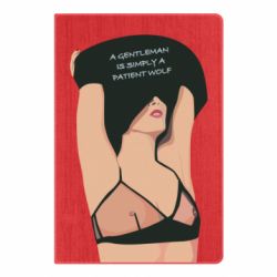 Блокнот Gentleman Is Simply A Patient Wolf - PrintSalon