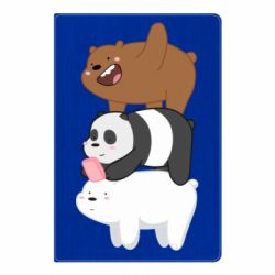 Блокнот Гризли Панда и Белый - PrintSalon