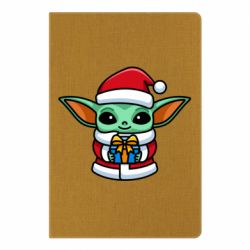 Блокнот Grogu Santa Claus - PrintSalon