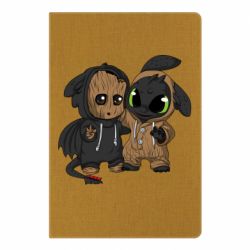 Блокнот Groot And Toothless - PrintSalon