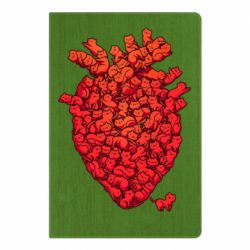 Блокнот Heart of many cats - PrintSalon