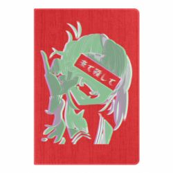 Блокнот Himiko Toga glitch - PrintSalon