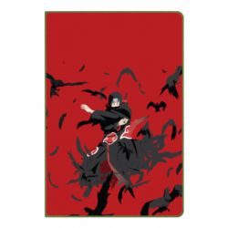 Блокнот Itachi Uchiha with crows - PrintSalon