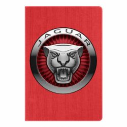 Блокнот Jaguar Logo circle - PrintSalon