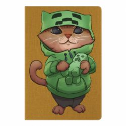 Блокнот Кот Майнкрафт - PrintSalon