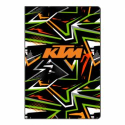 Блокнот KTM orange logo - PrintSalon