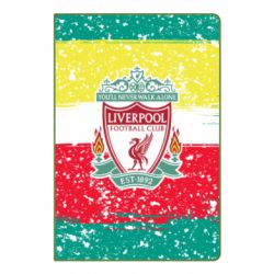 Блокнот Liverpool and logo colors - PrintSalon