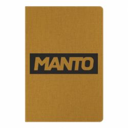 Блокнот Манто лого - PrintSalon