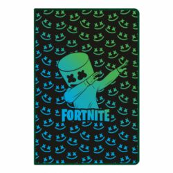 Блокнот Marshmello Fortnite Dab Neon - PrintSalon