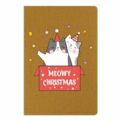 Блокнот Meowy Christmas ( present box ) - PrintSalon