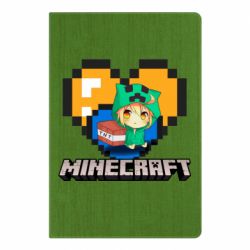 Блокнот Minecraft Girl - PrintSalon