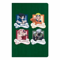 Блокнот Naruto team 7 in action - PrintSalon