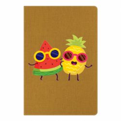 Блокнот Pineapple with watermelon - PrintSalon