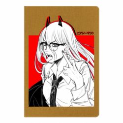 Блокнот Power red - PrintSalon