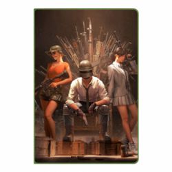 Блокнот Pubg on the throne - PrintSalon