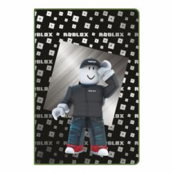 Блокнот Roblox And Metal Logo - PrintSalon