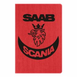 Блокнот Scania SAAB logo - PrintSalon