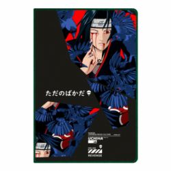 Блокнот shattered Itachi art - PrintSalon