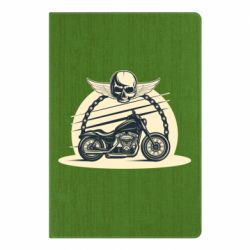 Блокнот Skull and Bike - PrintSalon